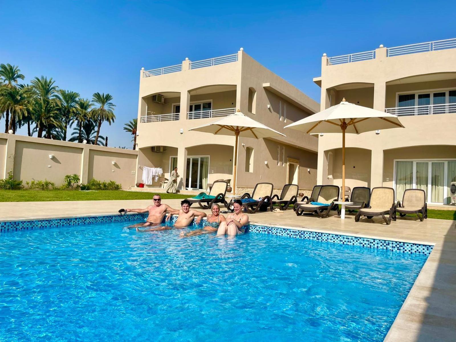 Royal Nile Villa - Nile View Apartment 1 樂蜀 外观 照片